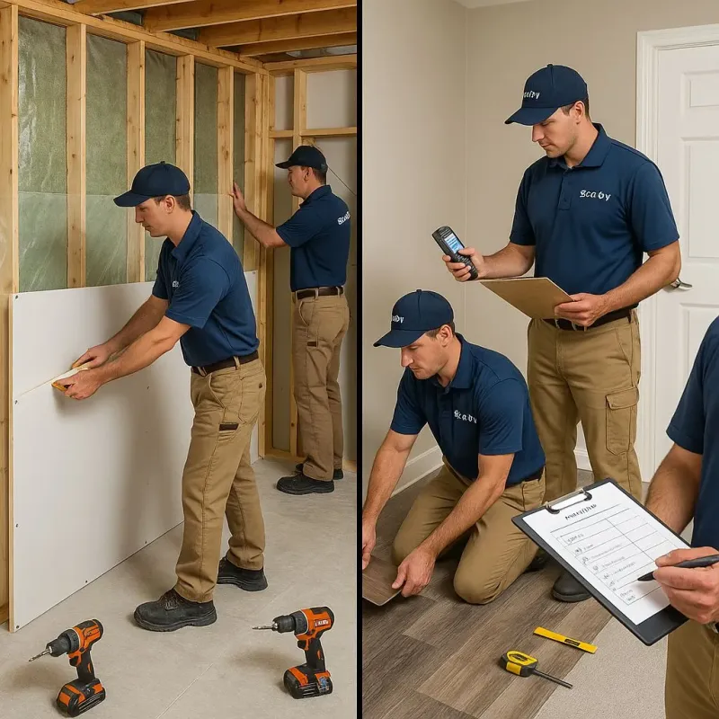 Repairs and Reconstruction process in Benton County, WA